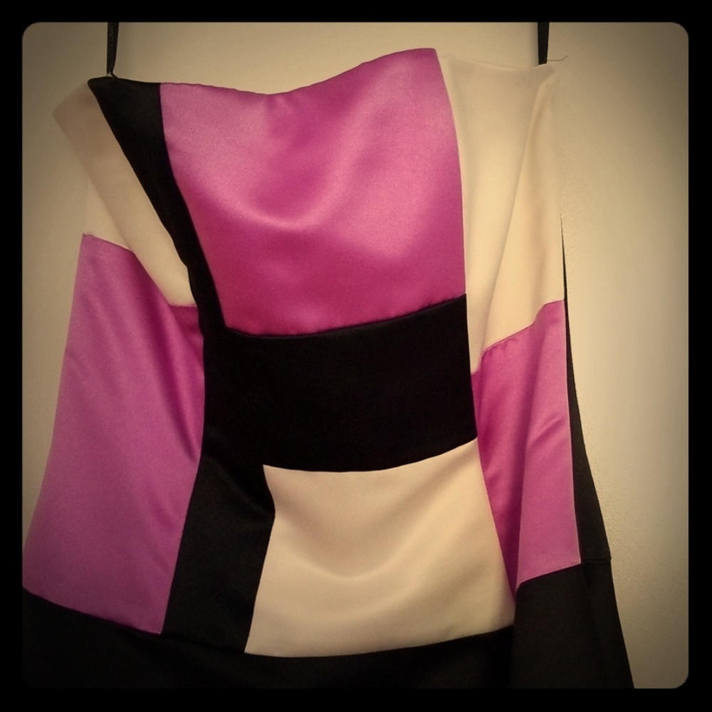 90s style gown